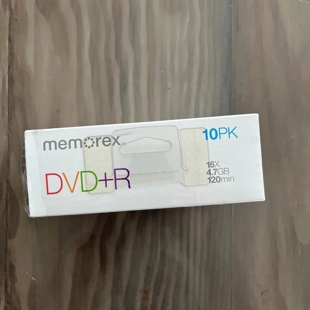 Memorex 10 pack DVD +R 4.7GB 120 min NIB